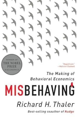 Book cover Misbehaving: The Making of Behavioral Economics