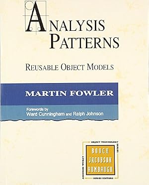 Book cover Analysis Patterns: Reusable Object Models