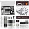Nicpro 37PCS Art Drawing Supplies Kit