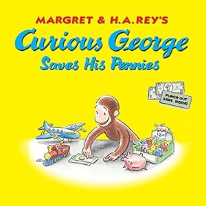 Book cover Curious George Saves His Pennies