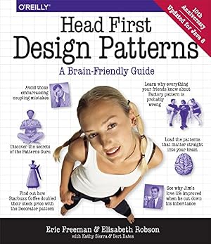 Book cover Head First Design Patterns: A Brain-Friendly Guide