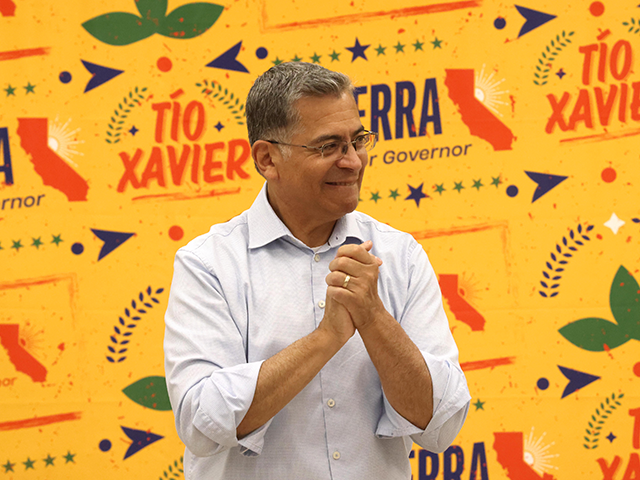 Xavier-Becerra-getty BLOOMINGTON, CA - May 29, 2026 - - Former U.S. Secretary of Health and Human Services and