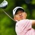 The Philippines' Lloyd Jefferson Go plays a shot during the second round of China Open Golf tournament in Shenzhen, in southern China's Guangdong province on May 3, 2024.