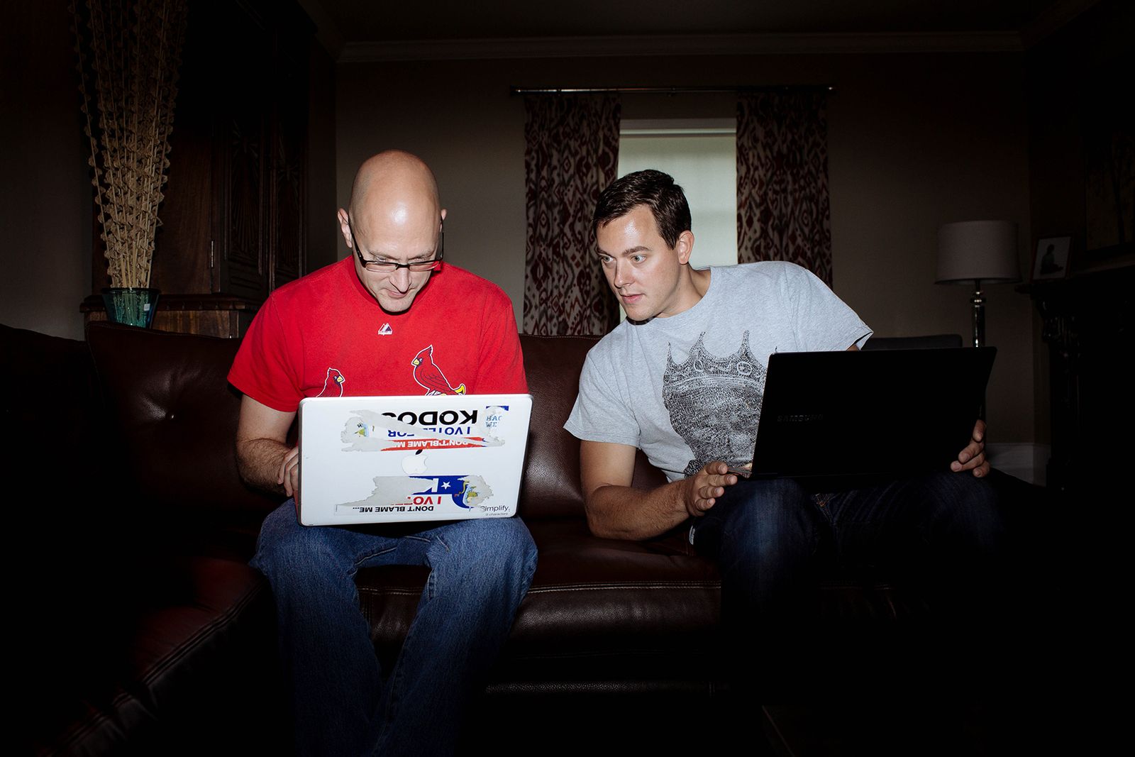 Charlie Miller and Chris Valasek hacking into a Jeep Cherokee from Miller039s basement as I drove the SUV on a highway...