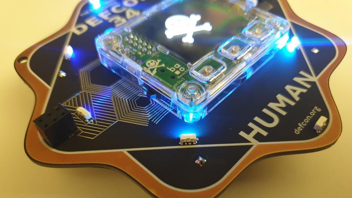 The New Defcon Badges Pack a Unique Open Source Chip That Doubles as a Security Key