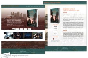 Anthony Ocampo, academic website and author website design