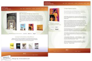 Katheryn Russell Brown, children's author website design