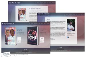 Kosoko Jackson, YA author website design