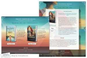Tracey Enerson Wood, author website design