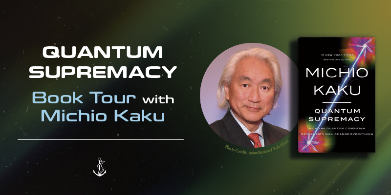 Click for Michio Kaku's Official Book Tour Calendar Click for Michio Kaku's Official Book Tour Calendar