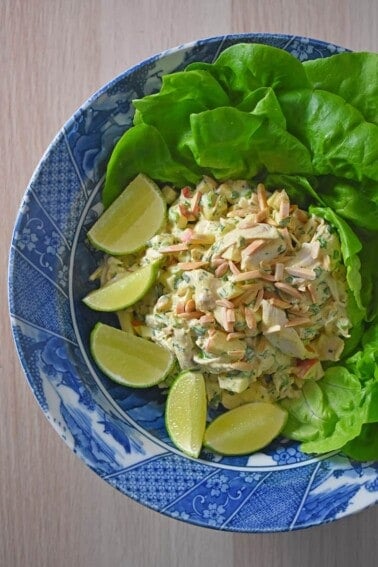 Madras Chicken Salad by Michelle Tam / Nom Nom Paleo https://nomnompaleo.com