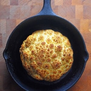 Whole Roasted Cauliflower by Michelle Tam / Nom Nom Paleo https://nomnompaleo.com