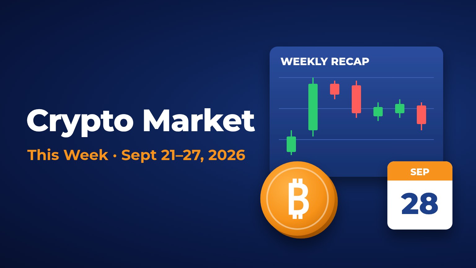 Crypto Market This Week: 5 Best and Worst Moves (Sep 28)