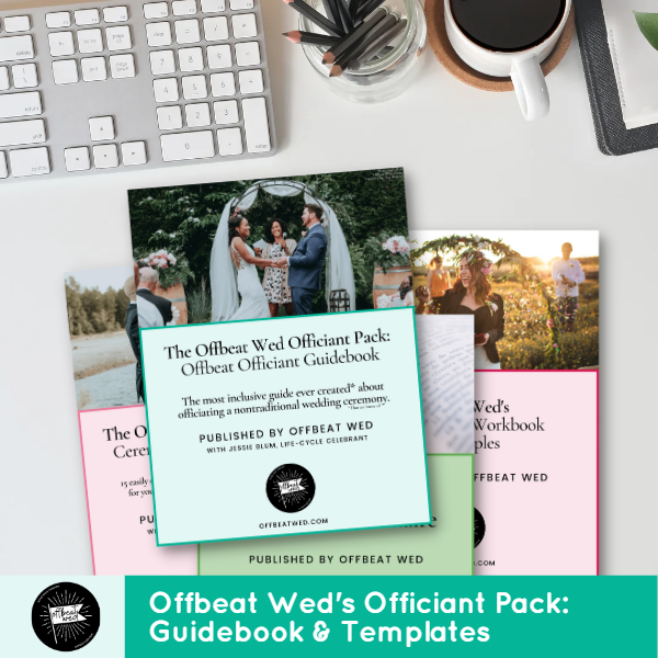Officiant Pack Sales Graphics 20 - Publishing & consulting from Offbeat Empire Officiant Pack Sales Graphics 20