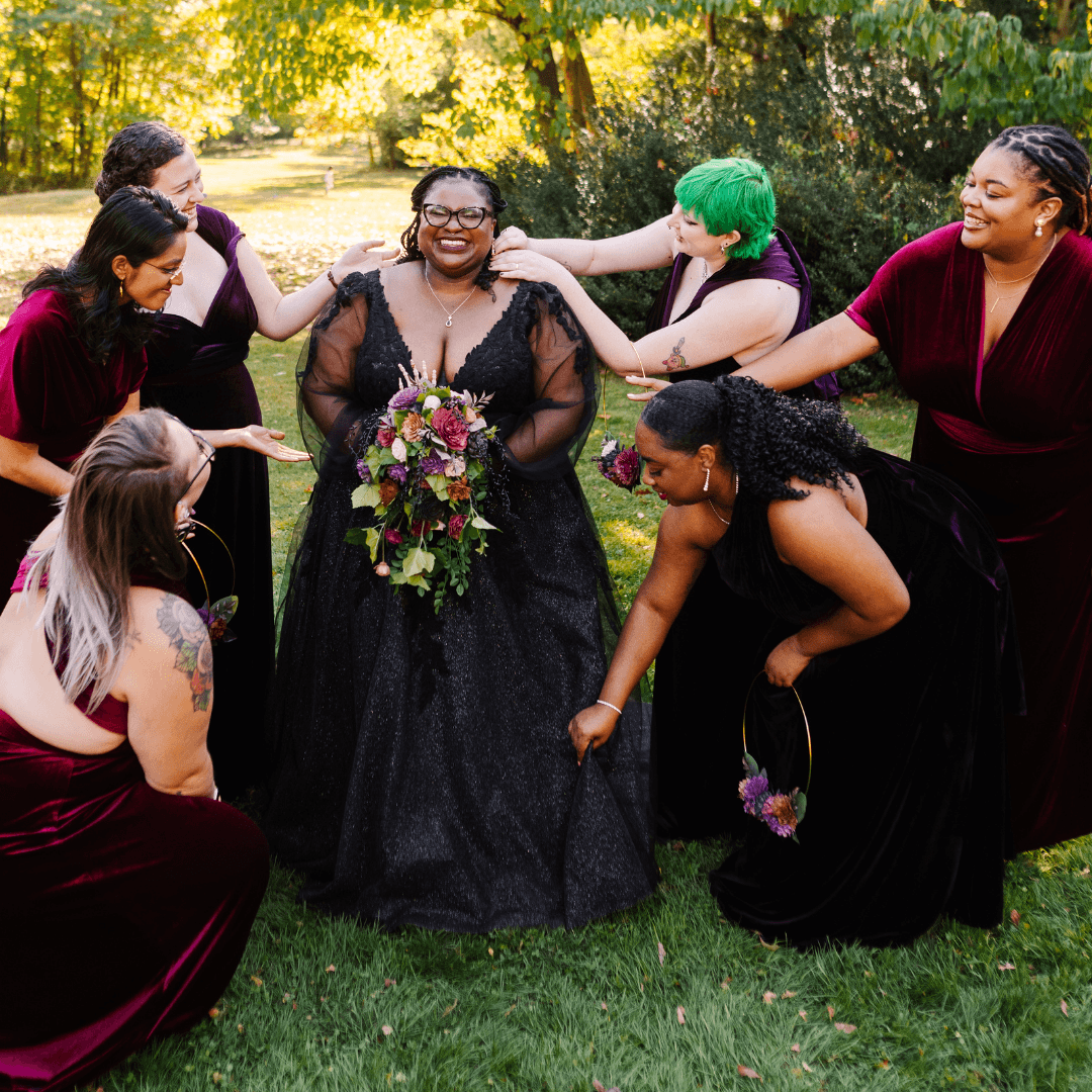 cascade bouquet party - Become an Offbeat Wed Vendor Member cascade bouquet party