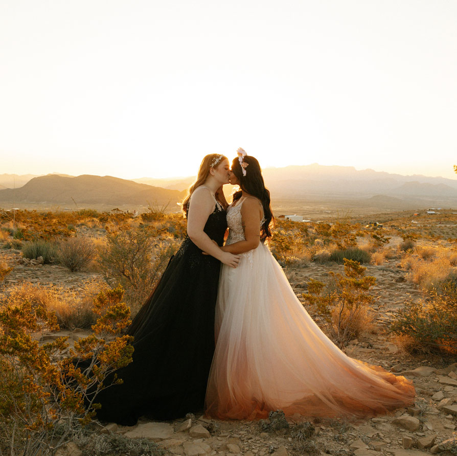 square web we the romantics big bend texas renegade black wedding dresses - Offbeat Wed (formerly Offbeat Bride) square web we the romantics big bend texas renegade black wedding dresses