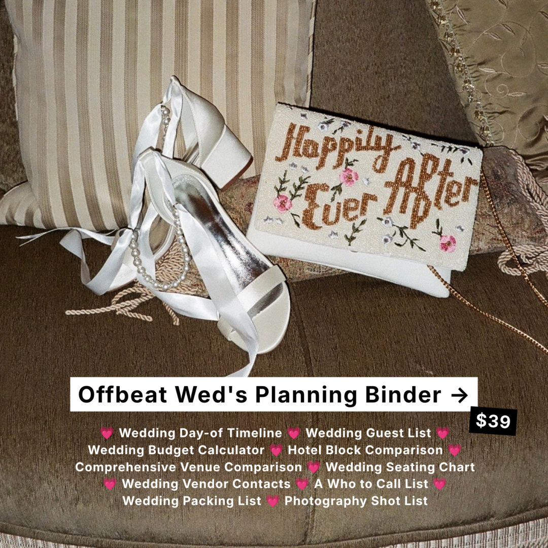 Offbeat Weds Planning Binder - Become an Offbeat Wed Vendor Member Offbeat Weds Planning Binder