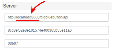 Use localhost:8000 as the server in the API Mate Use localhost:8000 as the server in the API Mate
