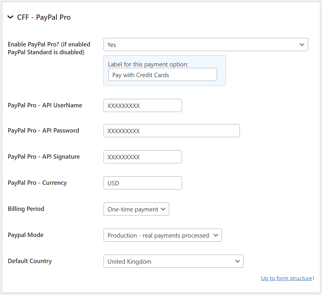PayPal Pro Add-on