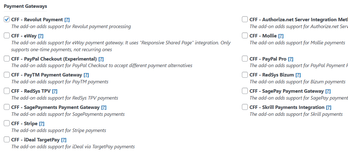 Revolut Add-On