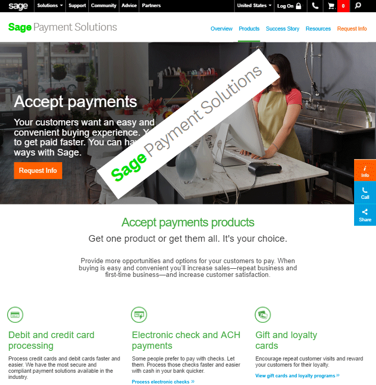 Sage Payment