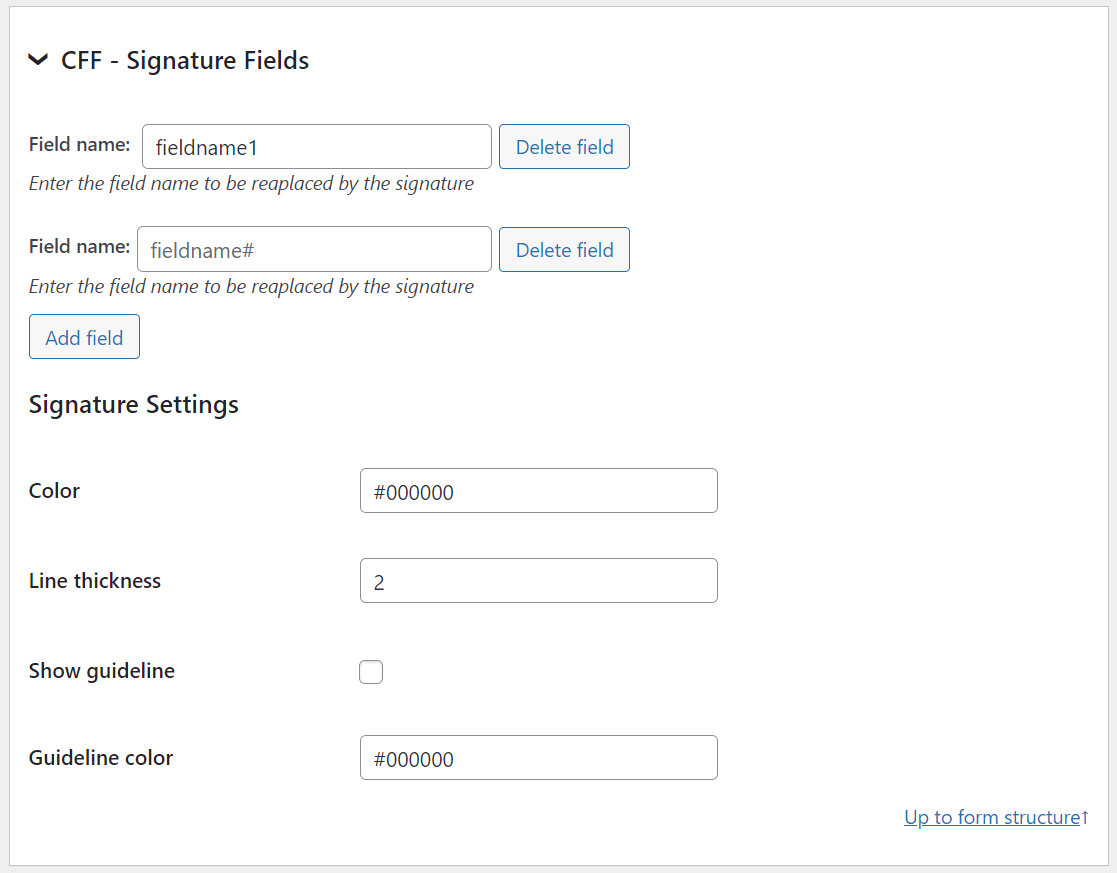 Signature Add-on