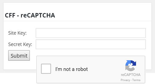 reCAPTCHA Add-on