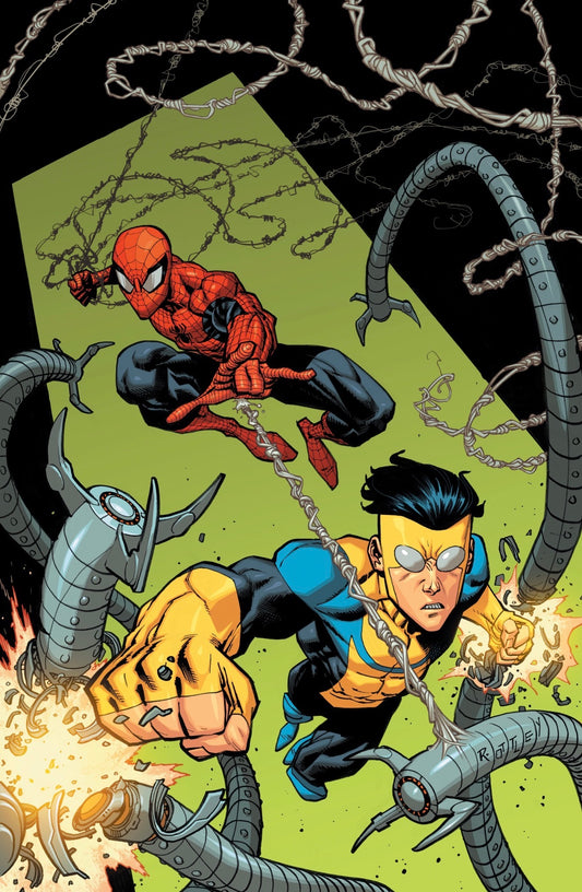 SPIDER-MAN MEETS INVINCIBLE PRINT
