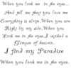 When you look me in the eyes...