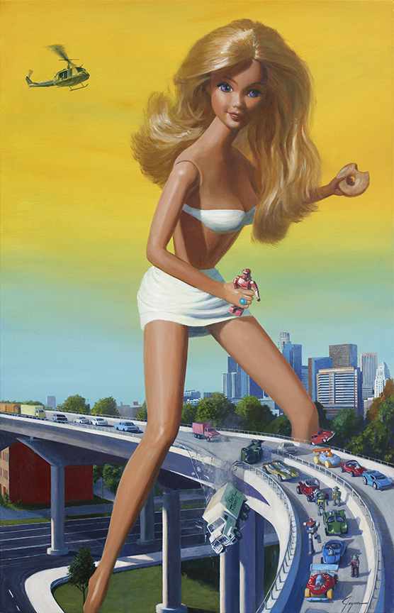 Attack 150 Ft Barbie By Eric Joyner