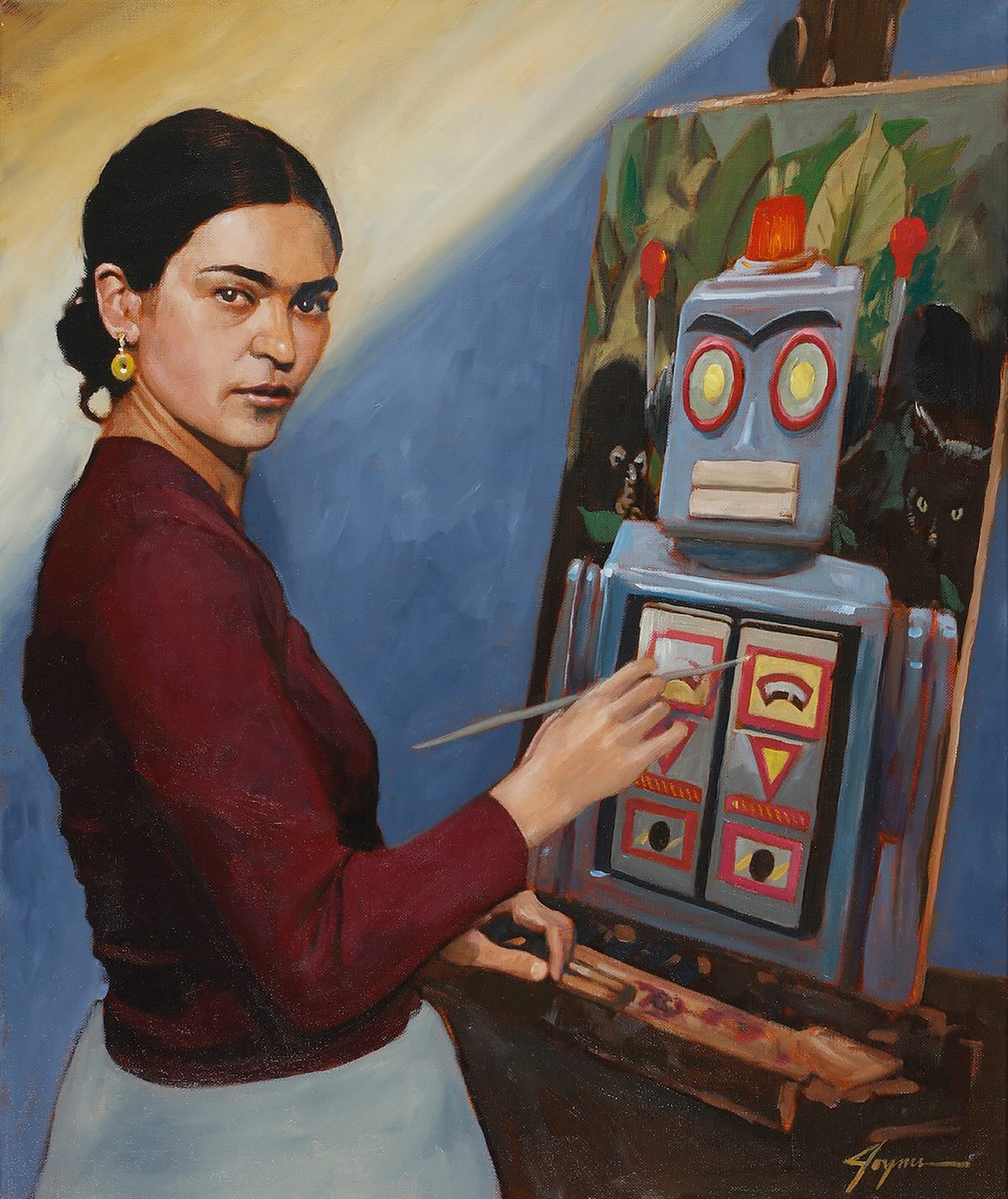 Frida At Work