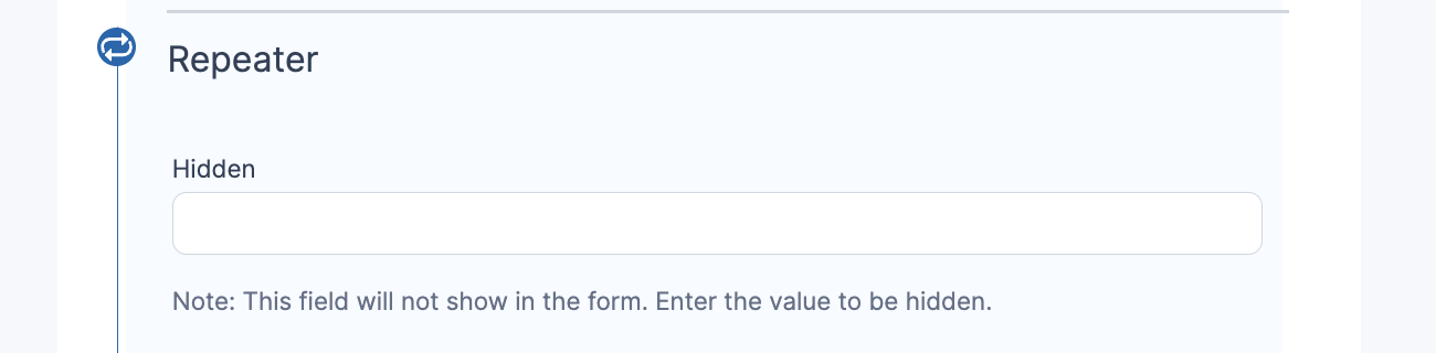 Repeater Calculate Number of Rows