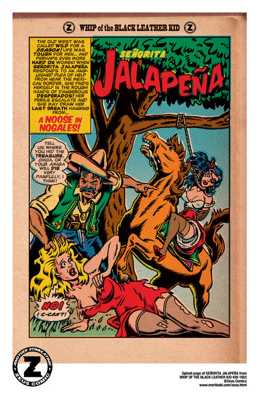 Splash page of SEÑORITA JALAPEÑA #2 Splash page of SEÑORITA JALAPEÑA #2