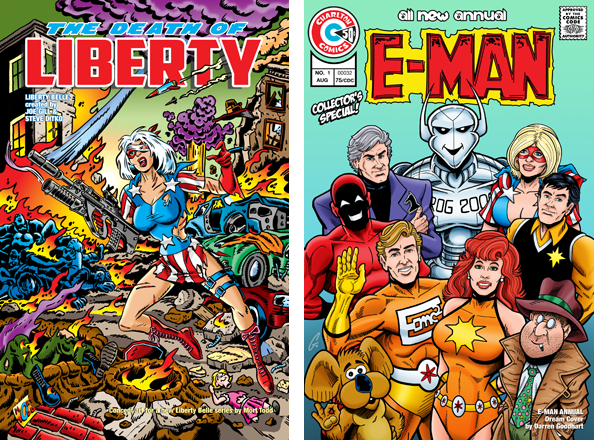 Charlton Arrow 5 Variant Inside Covers