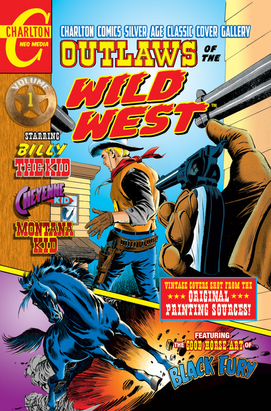 CHARLTON COMICS CLASSIC COVERS #1 OUTLAWS OF THE WILD WEST