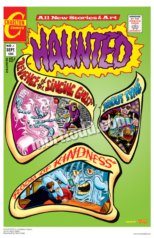 HAUNTED #1 by STEVE DITKO HAUNTED #1 by STEVE DITKO