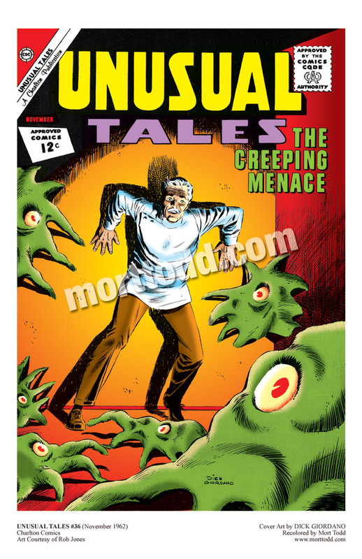 UNUSUAL TALES #36 by DICK GIORDANO UNUSUAL TALES #36 by DICK GIORDANO