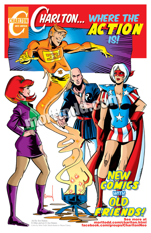 CHARLTON ACTION STARS by JOE STATON CHARLTON ACTION STARS by JOE STATON