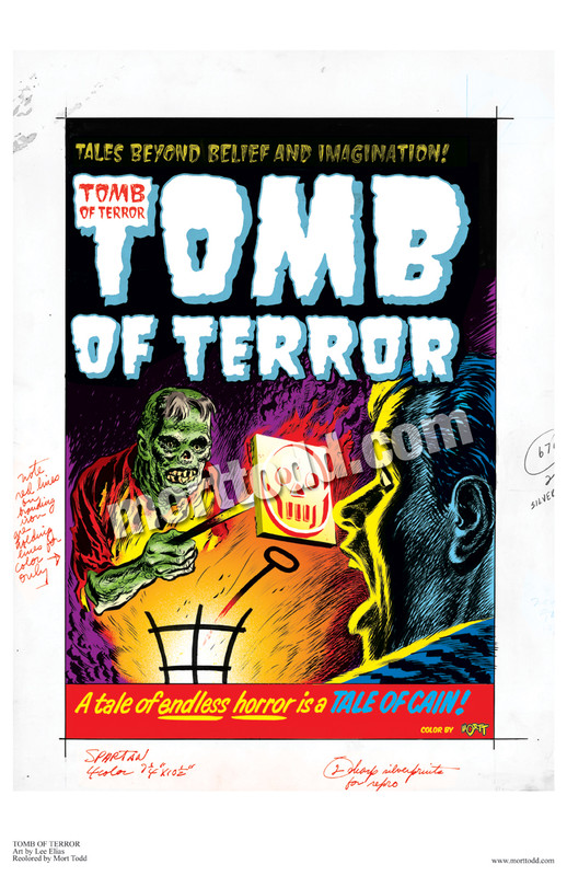 TOMB OF TERROR #12 by LEE ELIAS TOMB OF TERROR #12 by LEE ELIAS