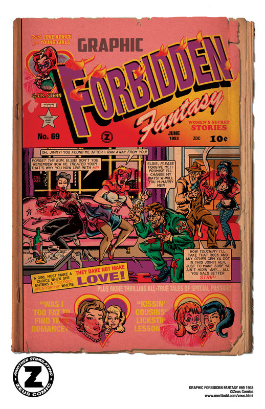 GRAPHIC FORBIDDEN FANTASY #69 1953 GRAPHIC FORBIDDEN FANTASY #69 1953