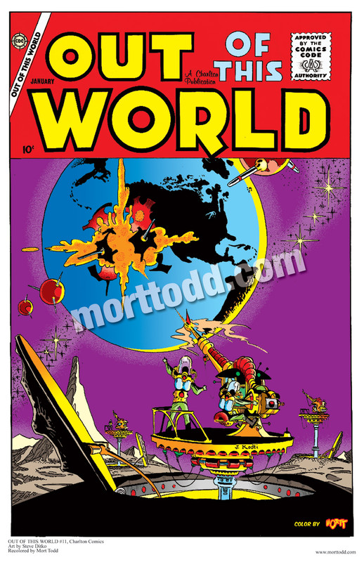 OUT OF THIS WORLD #11 by STEVE DITKO OUT OF THIS WORLD #11 by STEVE DITKO