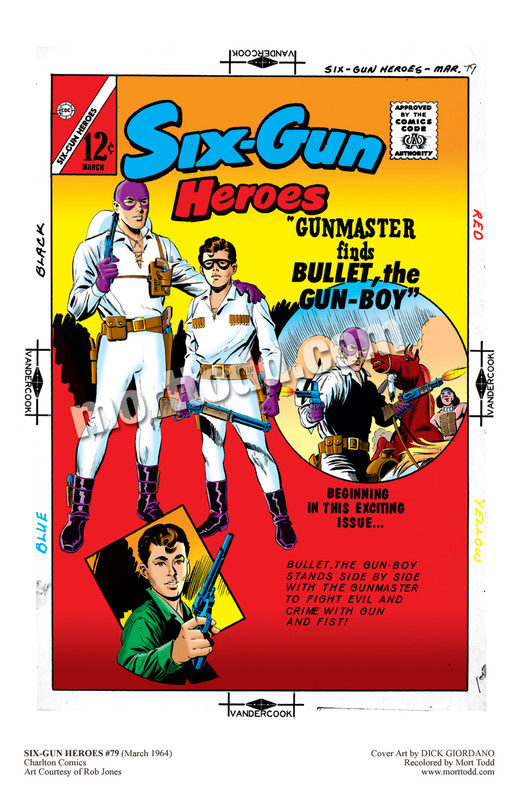 SIX-GUN HEROES with GUNMASTER by DICK GIORDANO SIX-GUN HEROES with GUNMASTER by DICK GIORDANO