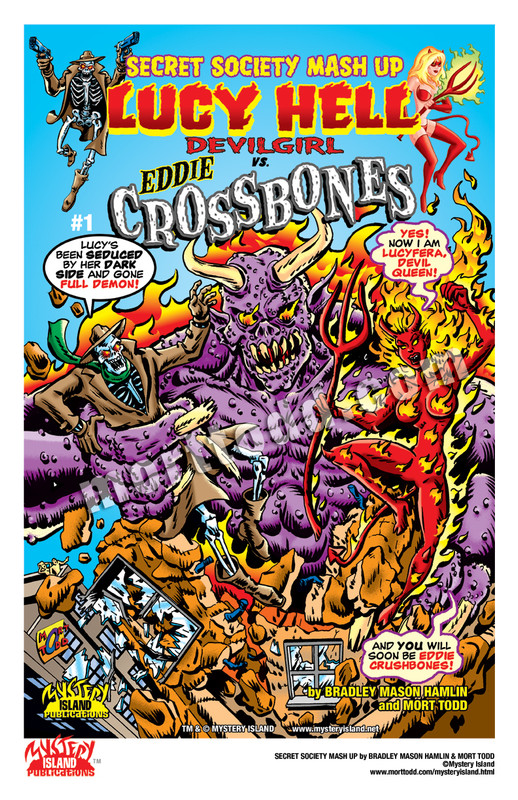 LUCY HELL vs EDDIE CROSSBONES by MORT TODD LUCY HELL vs EDDIE CROSSBONES by MORT TODD