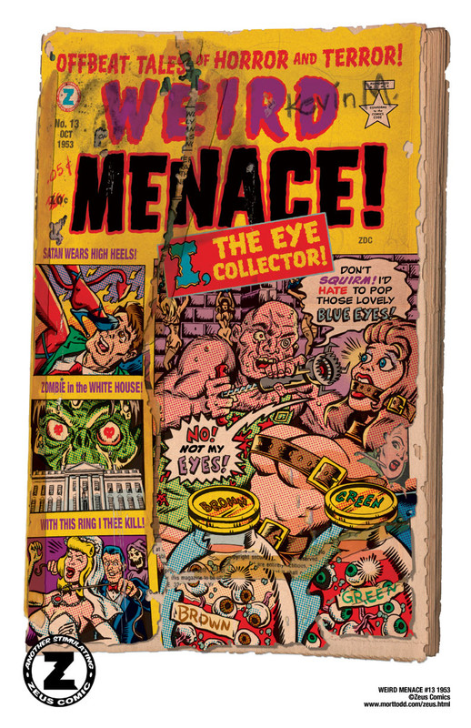 WEIRD MENACE #13 1953 WEIRD MENACE #13 1953