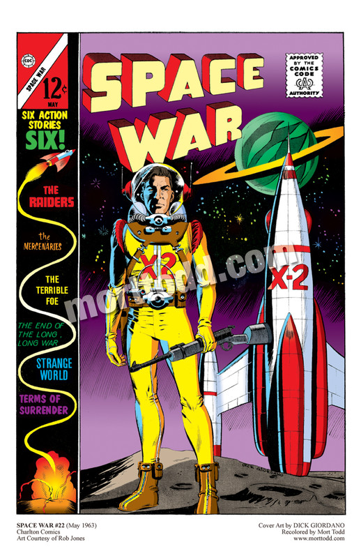 SPACE WAR #22 by DICK GIORDANO SPACE WAR #22 by DICK GIORDANO