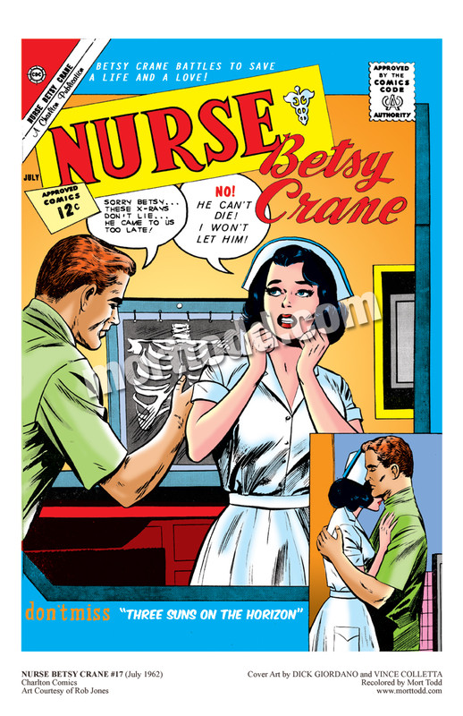 NURSE BETSY CRANE by DICK GIORDANO & VINCE COLLETTA NURSE BETSY CRANE by DICK GIORDANO & VINCE COLLETTA