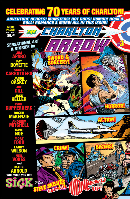 The CHARLTON ARROW #2 The CHARLTON ARROW #3