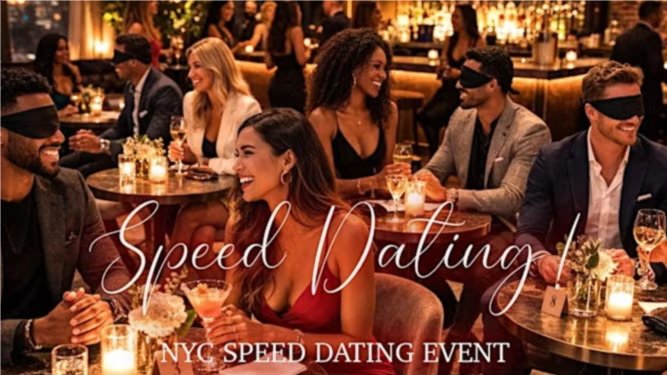 "Love Is Blind" Speed Dating (As seen on Netflix) Comp Drinks For Ladies