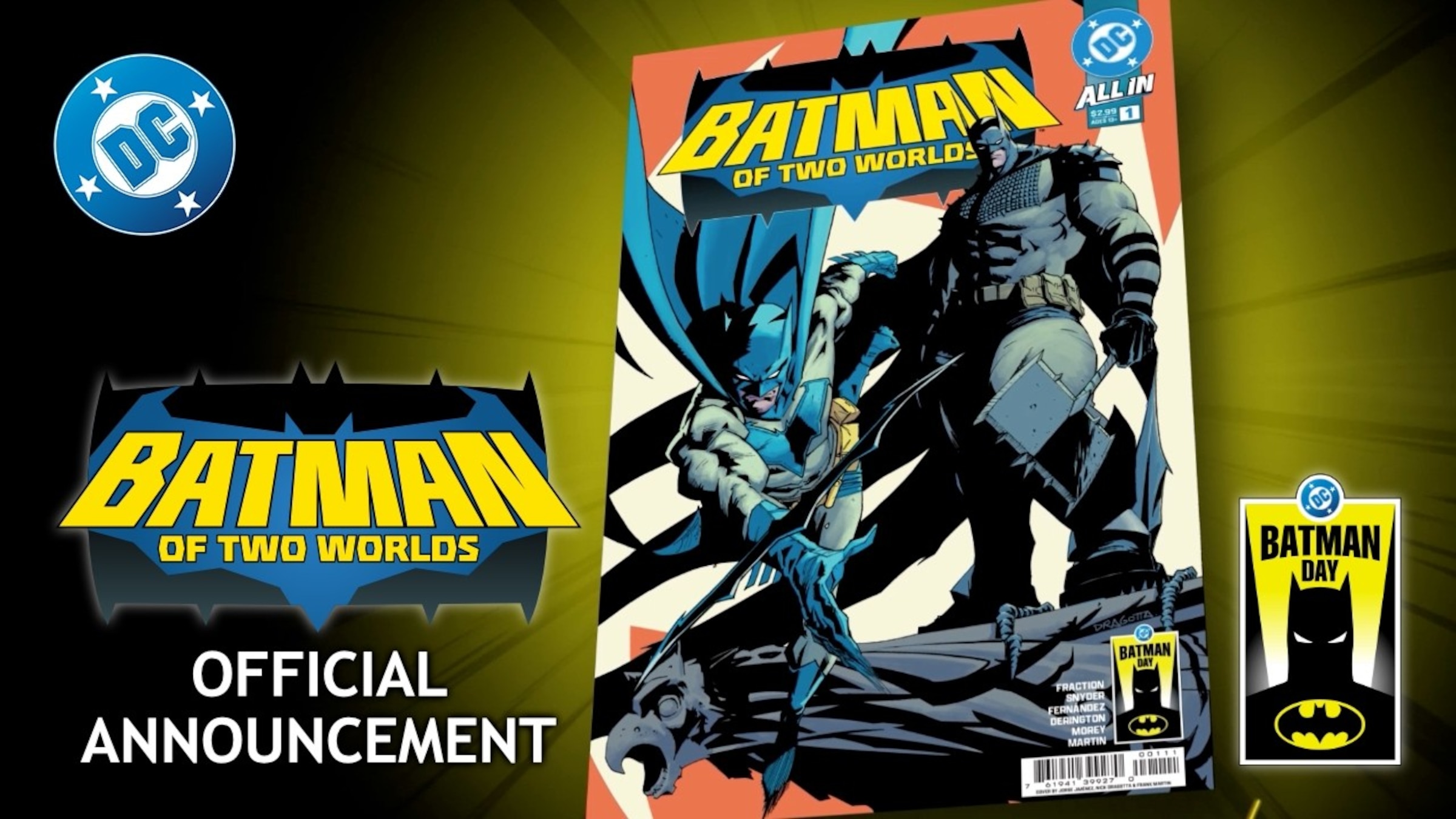 Batman of Two Worlds - Official Announcement