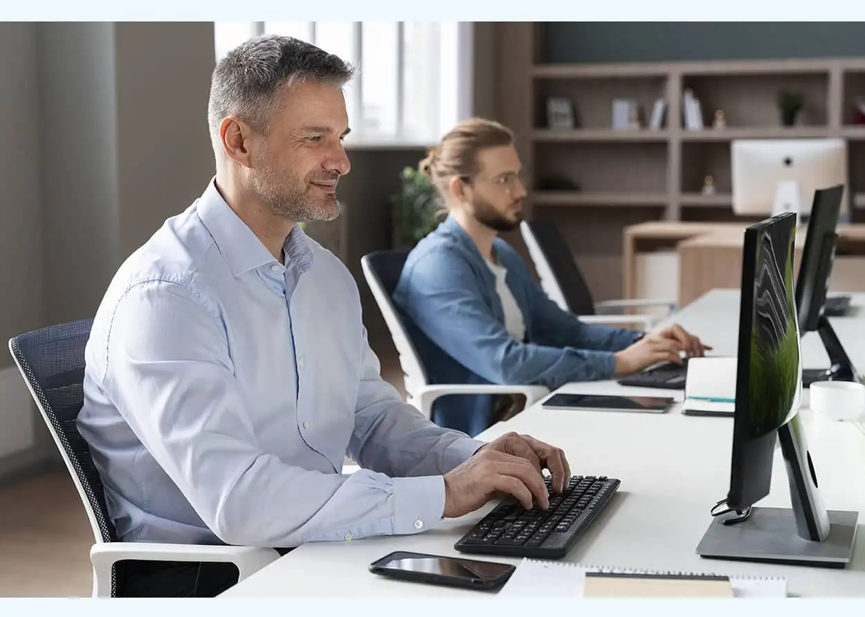 ICDSoft support team member providing customer assistance